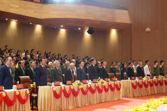 Khai mạc Đại hội đại biểu Đảng bộ TP Huế lần thứ XVII, nhiệm kỳ 2025-2030