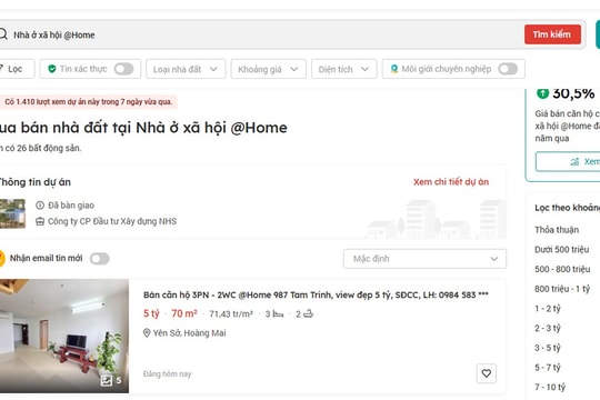 Thông tin sai sự thật về rao bán nhà ở xã hội, Chủ tịch UBND tỉnh Bắc Ninh chỉ đạo khẩn