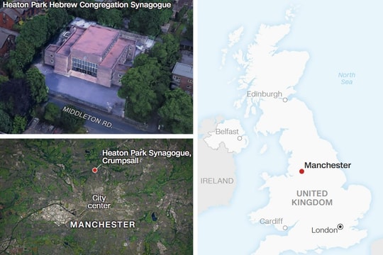 Cảnh sát Anh bắn nhầm nạn nhân trong vụ tấn công giáo đường Do Thái