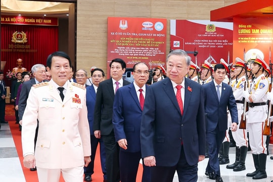 Tổng Bí thư Tô Lâm dự Đại hội đại biểu Đảng bộ Công an Trung ương lần thứ VIII