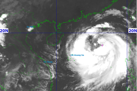 Sức gió bão số 11 có thể giật cấp 16, sóng cao 8m trên Biển Đông
