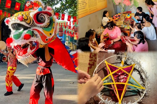 Người dân rủ nhau đến Hoàng thành Thăng Long tìm lại ký ức trung thu xưa