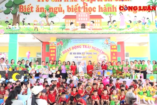 Bắc Ninh rộn ràng sắc màu Trung thu cho trẻ mầm non