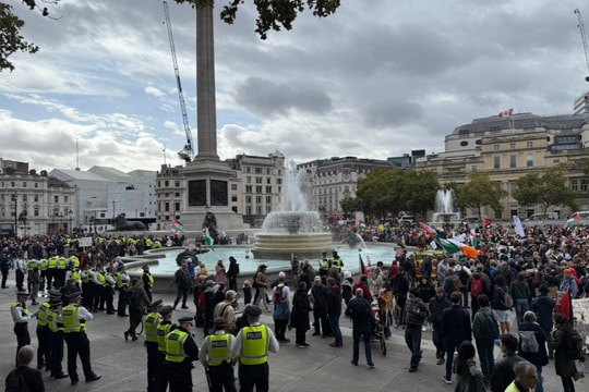 Hơn 400 người bị bắt trong cuộc biểu tình ủng hộ Palestine ở London