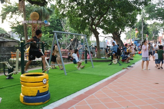 Khánh thành sân chơi xanh cho tương lai em