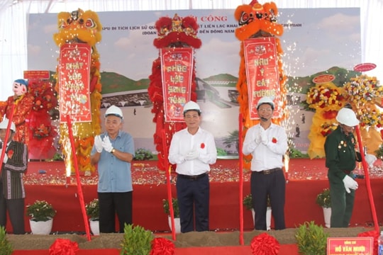 Lâm Đồng khởi công dự án di tích quốc gia Địa điểm bắt liên lạc khai thông đường Hồ Chí Minh