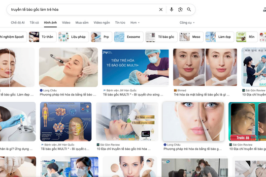 Loạt cơ sở thẩm mỹ rao bán 'tế bào gốc xách tay', Bộ Y tế cảnh báo những rủi ro nghiêm trọng