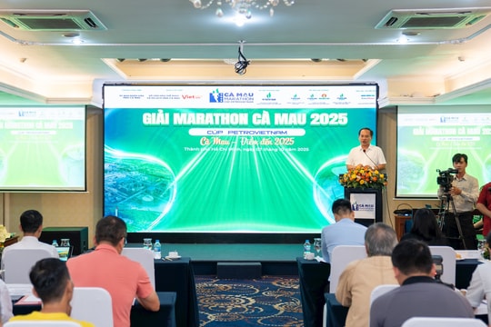 6.000 vận động viên tham gia Giải Marathon - Cà Mau 2025 Cúp PetroVietNam