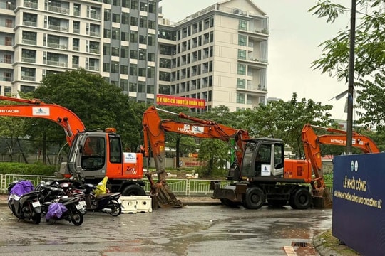 Hà Nội: Khởi công dự án hệ thống cống bao sông Lừ