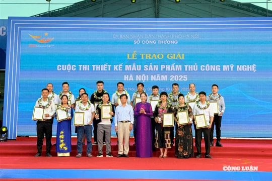 Vinh danh những sáng tạo trẻ trong thủ công mỹ nghệ Hà Nội