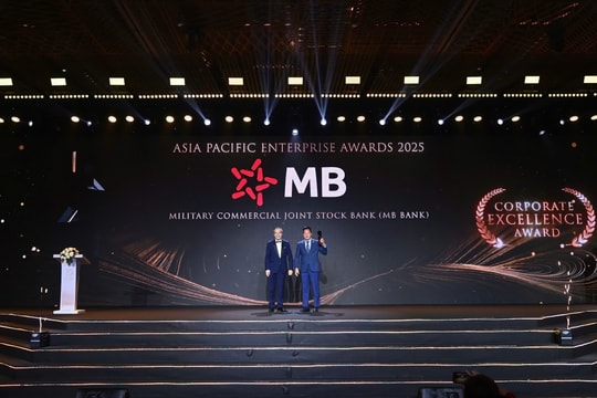 MB lần thứ sáu liên tiếp được vinh danh “Doanh nghiệp xuất sắc châu Á” năm 2025