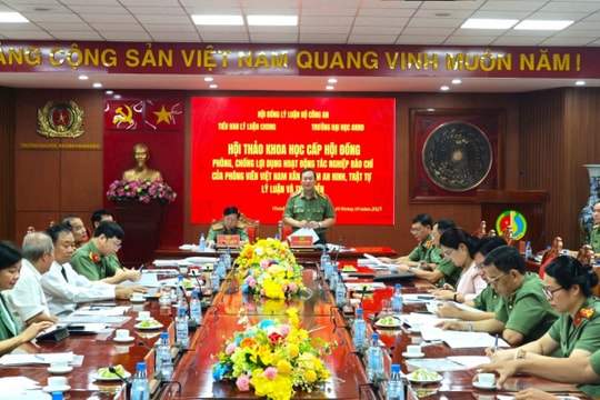 Bàn giải pháp ngăn chặn lợi dụng hoạt động báo chí xâm phạm an ninh trật tự