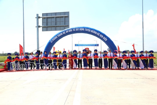 Hưng Yên: Khánh thành dự án đầu tư xây dựng tuyến đường bộ ven biển có vốn đầu tư 4.800 tỷ đồng