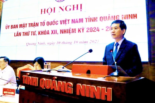 Quảng Ninh: Ông Vũ Quyết Tiến, Phó Bí thư Tỉnh ủy được cử giữ chức Chủ tịch Ủy ban MTTQ tỉnh