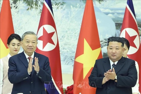 Tổng Bí thư Tô Lâm kết thúc tốt đẹp chuyến thăm cấp Nhà nước CHDCND Triều Tiên