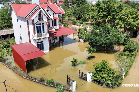 Cảnh báo mưa lớn, lũ rút chậm, ngập lụt còn kéo dài ở miền Bắc