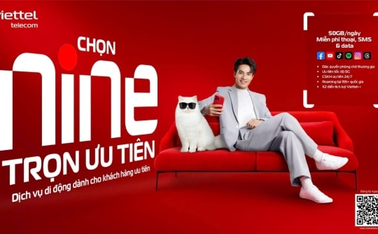 Viettel tiên phong kiến tạo hệ gói cước cao cấp NINE, dẫn đầu xu hướng trả sau tại Việt Nam