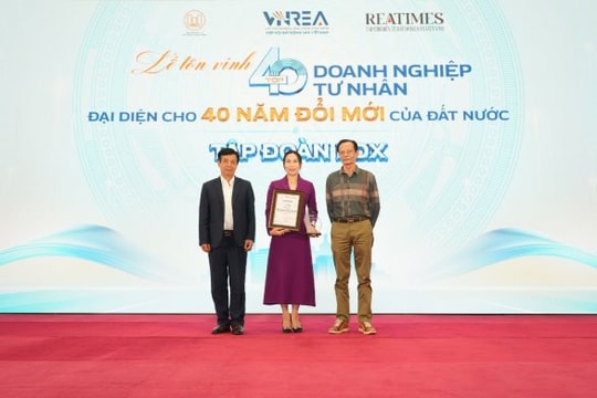 Tôn vinh 40 doanh nghiệp dân tộc đại diện 40 năm đổi mới