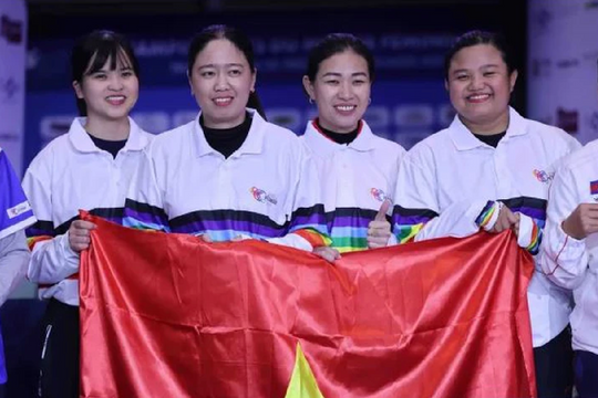 Đại thắng Thái Lan, tuyển nữ Việt Nam vô địch Giải bi sắt thế giới 2025