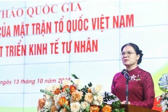 MTTQ Việt Nam phát huy vai trò nòng cốt trong thúc đẩy phát triển kinh tế tư nhân