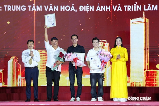 Trao giải Cuộc thi sáng tác ca khúc về Hải Phòng