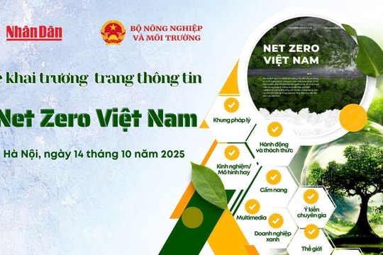 Báo Nhân Dân ra mắt chuyên trang 'Net Zero Việt Nam'