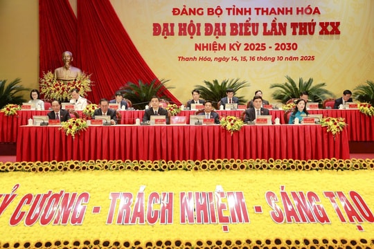 Đại hội đại biểu Đảng bộ tỉnh Thanh Hóa lần thứ XX họp phiên trù bị