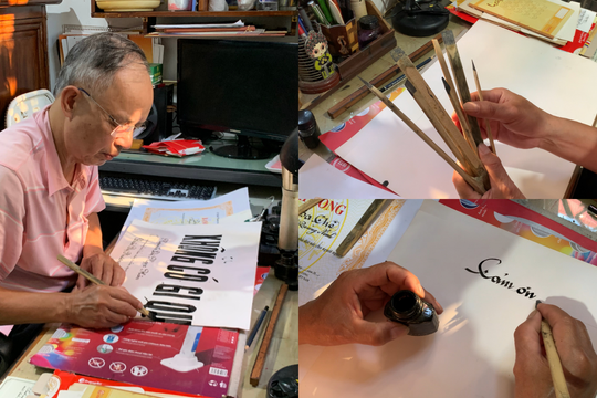 Nét bút tre lưu giữ tinh thần kháng chiến của người lính năm xưa