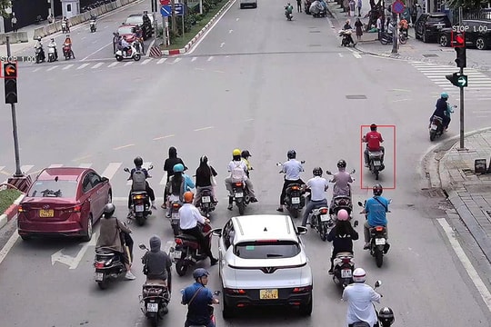 Camera AI bắt lỗi hơn 4.500 vi phạm trong  hai tuần