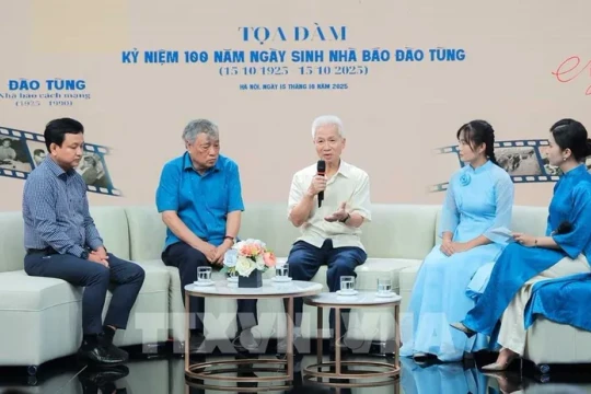 Kỷ niệm 100 năm ngày sinh nhà báo Đào Tùng: Tri ân người truyền lửa của nền báo chí cách mạng