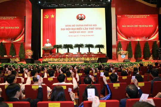 Đại hội Đảng bộ TP Hà Nội nhiệm kỳ 2025 - 2030 họp phiên trù bị