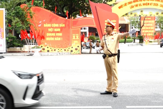 Thanh Hóa: Chủ động nắm tình hình trên các tuyến giao thông trọng điểm phục vụ Đại hội đại biểu Đảng bộ tỉnh lần thứ XX
