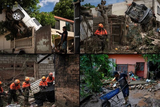 Mưa lũ ở Mexico: Số người thiệt mạng và mất tích tăng lên gần 130