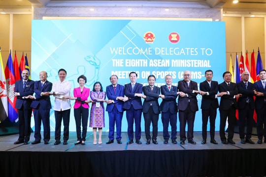 Hội nghị Bộ trưởng ASEAN về thể thao lần thứ 8: 'Định hướng thể thao góp phần phát triển bền vững'