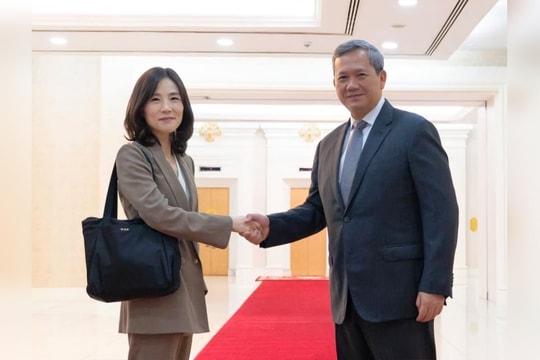 Campuchia và Hàn Quốc tăng cường hợp tác chống lừa đảo trực tuyến