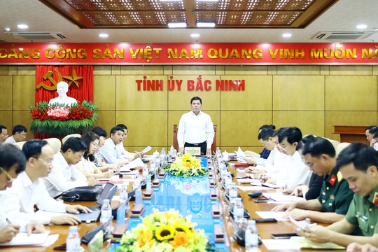 Bắc Ninh: Thảo luận, thông qua nhiều nội dung quan trọng tại Hội nghị Ban Chấp hành Đảng bộ tỉnh lần thứ nhất