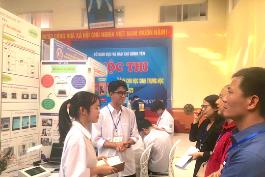 Hưng Yên: "Bệ phóng" vững chắc cho những tài năng khoa học trẻ