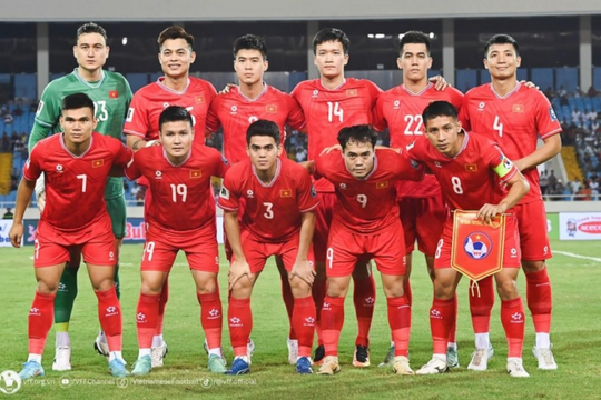 Đội tuyển Việt Nam tăng 3 bậc trên BXH FIFA
