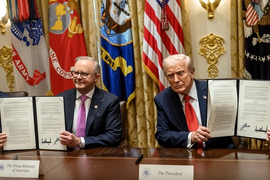 Mỹ và Úc ký thỏa thuận trị giá hàng tỷ USD về khoáng sản và đất hiếm