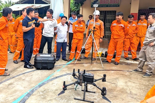 Giám sát chủ động, giảm thiểu sự cố nhờ ứng dụng UAV vào kiểm tra lưới điện
