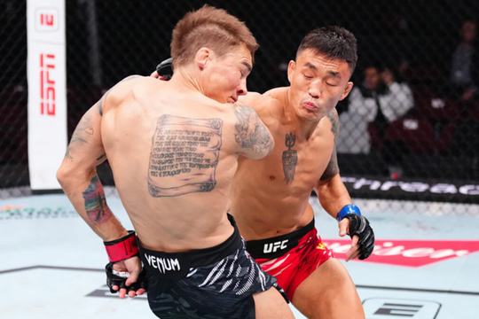 Cao thủ Trung Quốc chỉ mất 21 giây để hạ võ sĩ Mỹ và giành 1,3 tỷ đồng