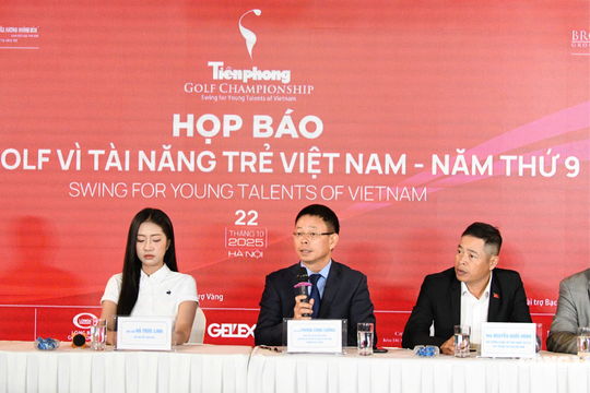 144 golfer tranh tài tại Giải Golf vì tài năng trẻ Việt Nam