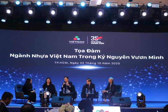 Tọa đàm “Ngành nhựa Việt Nam trong kỷ nguyên vươn mình”: Khát vọng của Chủ tịch Hiệp hội Nhựa Việt Nam