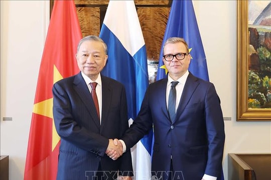 Tổng Bí thư Tô Lâm hội kiến Thủ tướng Phần Lan, thúc đẩy quan hệ Đối tác Chiến lược Việt Nam – Phần Lan