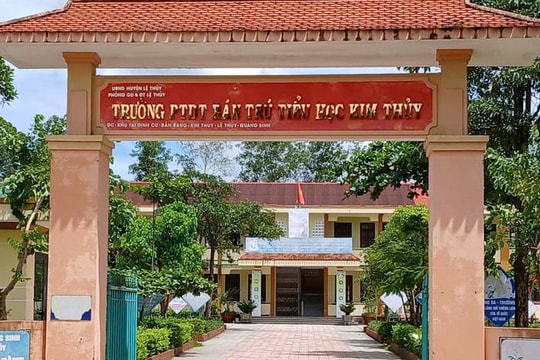 Vụ 40 học sinh bị ngộ độc tại Quảng Trị: Tiếp tục đình chỉ công tác đối với Phó Hiệu trưởng