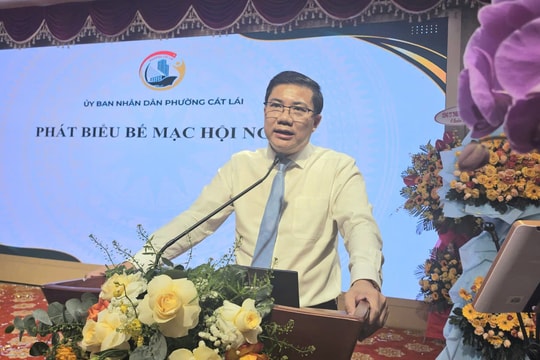 TP Hồ Chí Minh: Kinh tế - xã hội tại phường Cát Lái đạt nhiều kết quả khả quan