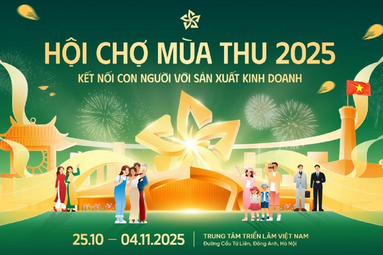 Hội chợ Mùa Thu 2025 sẽ khai mạc vào ngày 25/10