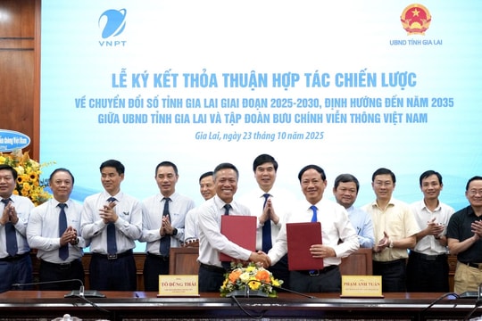 Chủ tịch UBND tỉnh Gia Lai đề nghị VNPT phủ sóng 5G rộng khắp toàn tỉnh