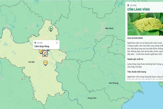 Sắp ra mắt Bản đồ Nông sản Việt