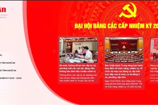 Báo và Đài PT-TH Nghệ An tuyên truyền Đại hội XIV của Đảng: Vận hành sớm, làm sâu, đi trước một bước